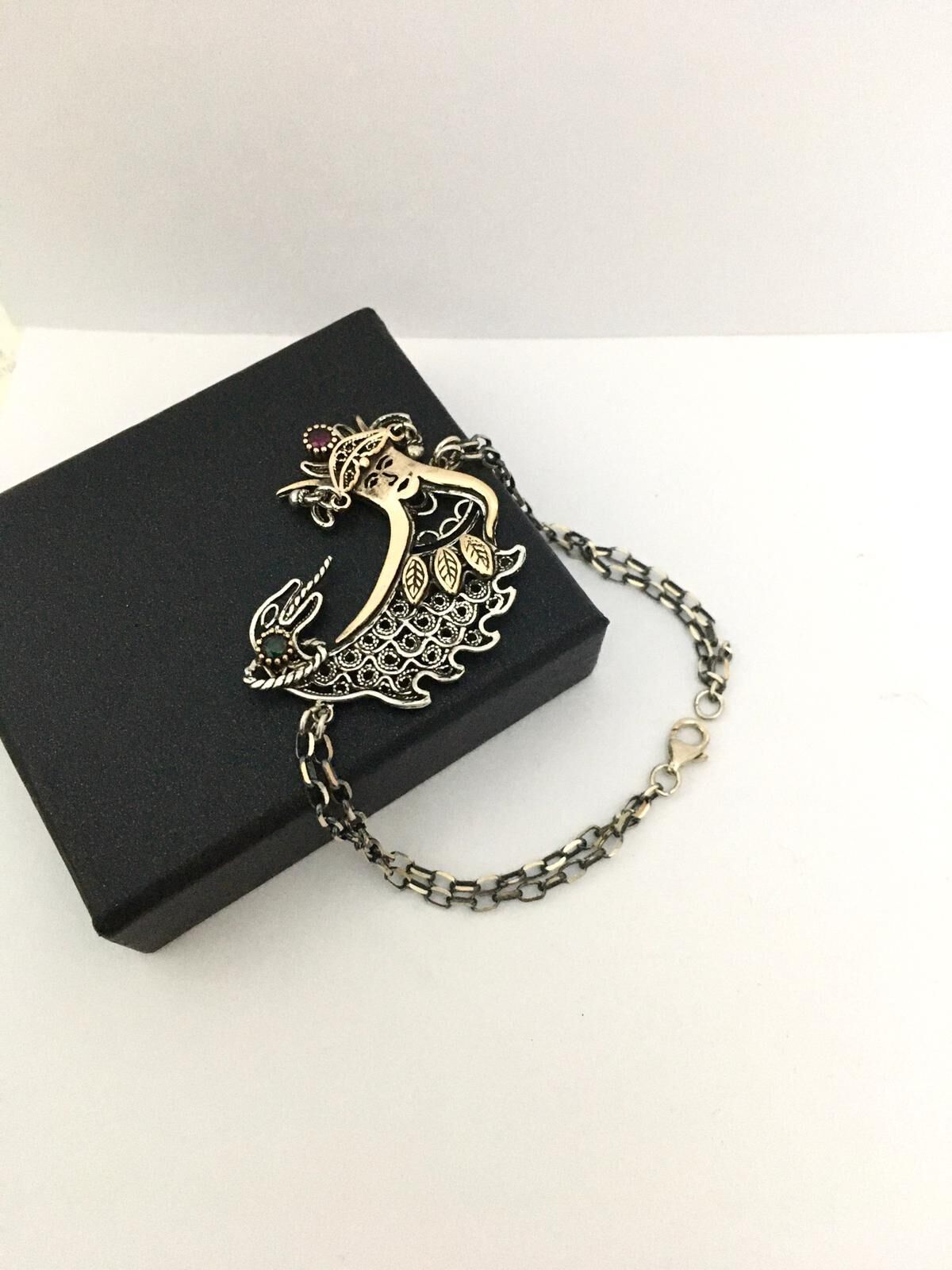 GÜMÜŞ ŞAHMERAN BİLEKLİK