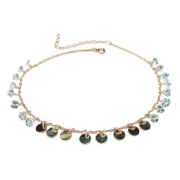 Gümüş Rose Zirkon Taşlı Ve Pullu Halhal