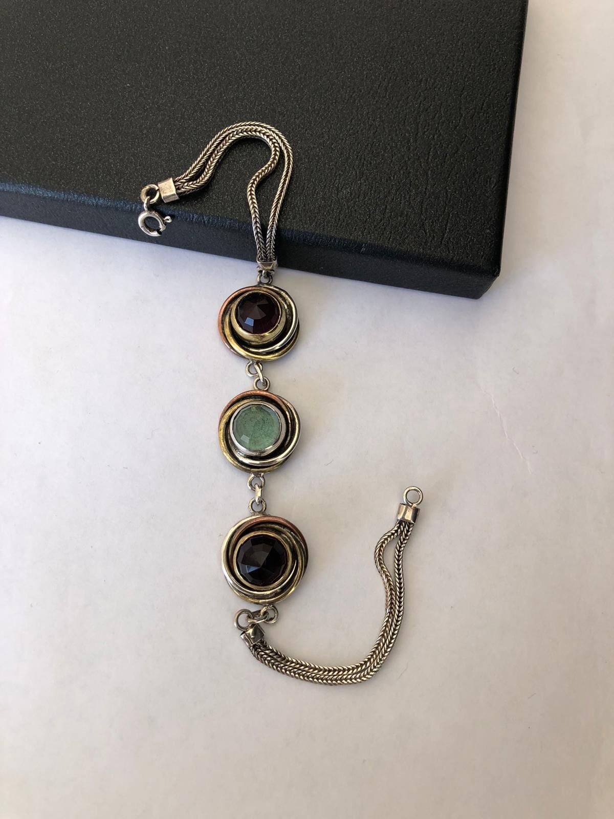 GÜMÜŞ OTANTİK SALYANGOZ BİLEKLİK