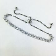 GÜMÜŞ SU YOLU ZİRKON TAŞLI BİLEKLİK