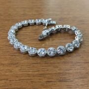 GÜMÜŞ ZİRKON TAŞLI SU YOLU BİLEKLİK