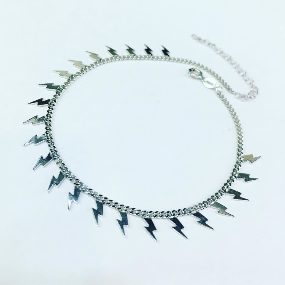 GÜMÜŞ ŞİMŞEK PULLU HALHAL