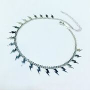 GÜMÜŞ ŞİMŞEK PULLU HALHAL