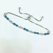 GÜMÜŞ TURKUAZ VE ZİRKON TAŞLI SONSUZLUK  BİLEKLİK