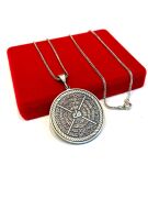 GÜMÜŞ FELAK NAS İHLAS VE KAFİRUN AYETLERİ KOLYE