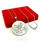 GÜMÜŞ FELAK NAS İHLAS VE KAFİRUN AYETLERİ KOLYE