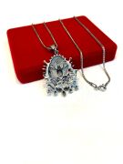 GÜMÜŞ OSMANLI DEVLET ARMASI ERKEK KOLYE