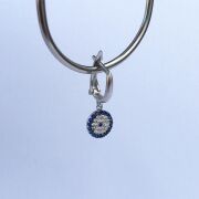 NAZAR BONCUKLU GÜMÜŞ KÜPE