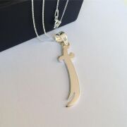 GÜMÜŞ ZÜLFİKAR HZ. ALİ KILICI KOLYE