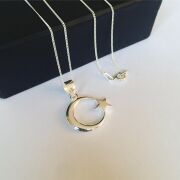 AY YILDIZ GÜMÜŞ KOLYE