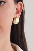 GÜMÜŞ ALTIN GOLD KAPLAMA OVAL SADE DÜZ MODERN KÜPE