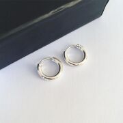 GÜMÜŞ KLASİK  HALKA  KÜPE