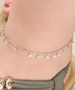 GÜMÜŞ ÜÇGEN PULLU HALHAL