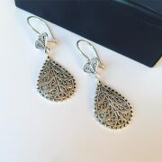 DAMLA TELKARİ GÜMÜŞ KÜPE