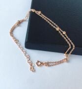 GÜMÜŞ DORİKA DORİSSA İTALYAN MODEL ZİNCİR TOPLU BİLEKLİK