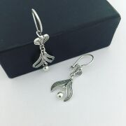 GÜMÜŞ TELKARİ SALLANTILI TOPLU KÜPE