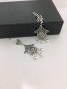 SALLANTILI TELKARİ TOPLU GÜMÜŞ KÜPE