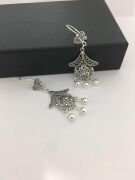 SALLANTILI TELKARİ TOPLU GÜMÜŞ KÜPE