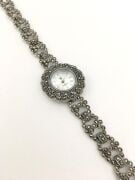 GÜMÜŞ MARKAZİT TAŞLI SAAT