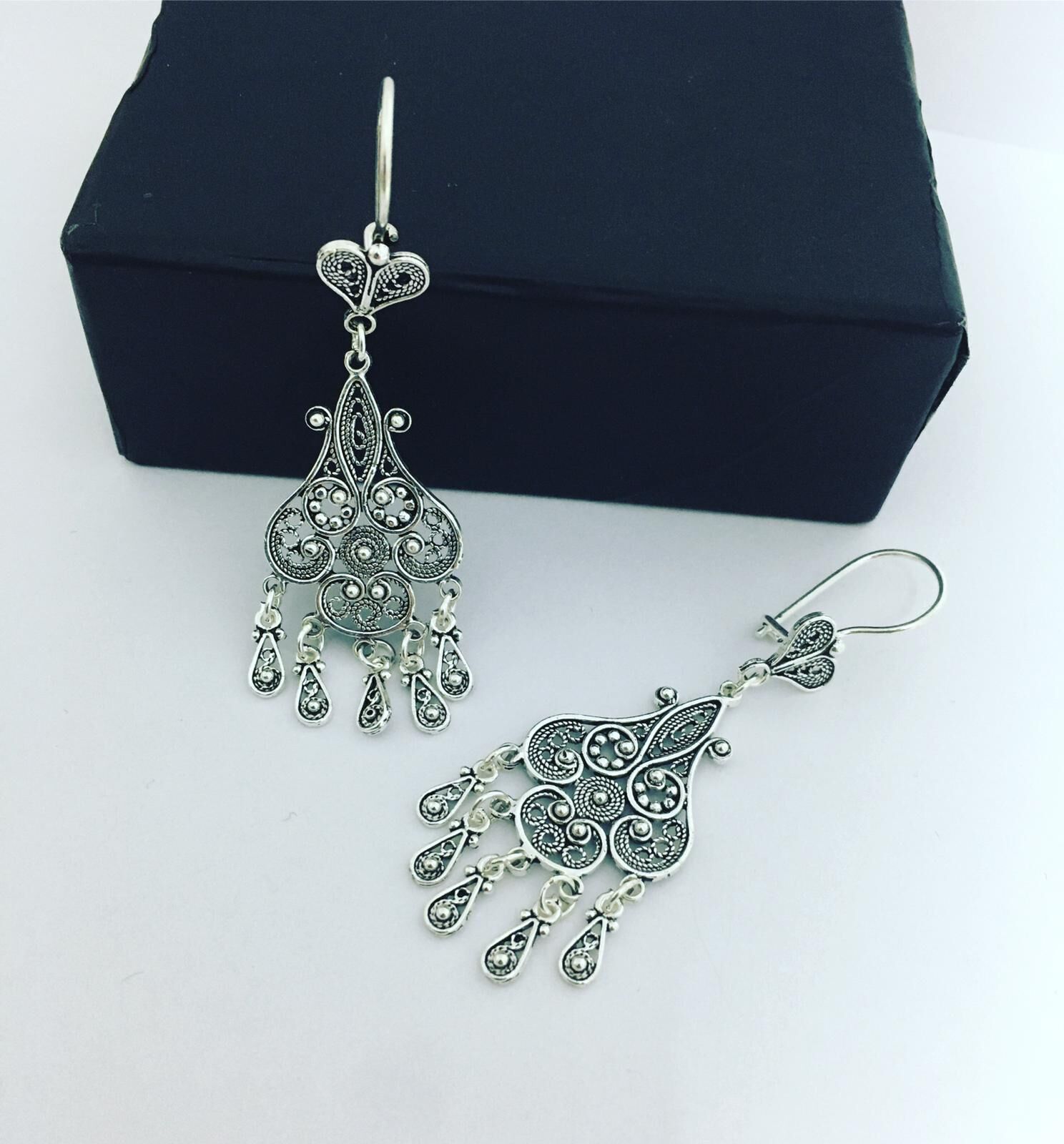 TELKARİ GÜMÜŞ KÜPE