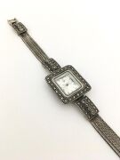 GÜMÜŞ KARE ZİNCİRLİ SAAT