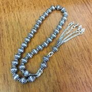 925 AYAR GÜMÜŞ OKSİTLİ TESBİH