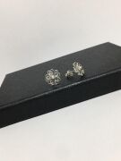 GÜMÜŞ TELKARİ KÜÇÜK ÇİÇEK KÜPE