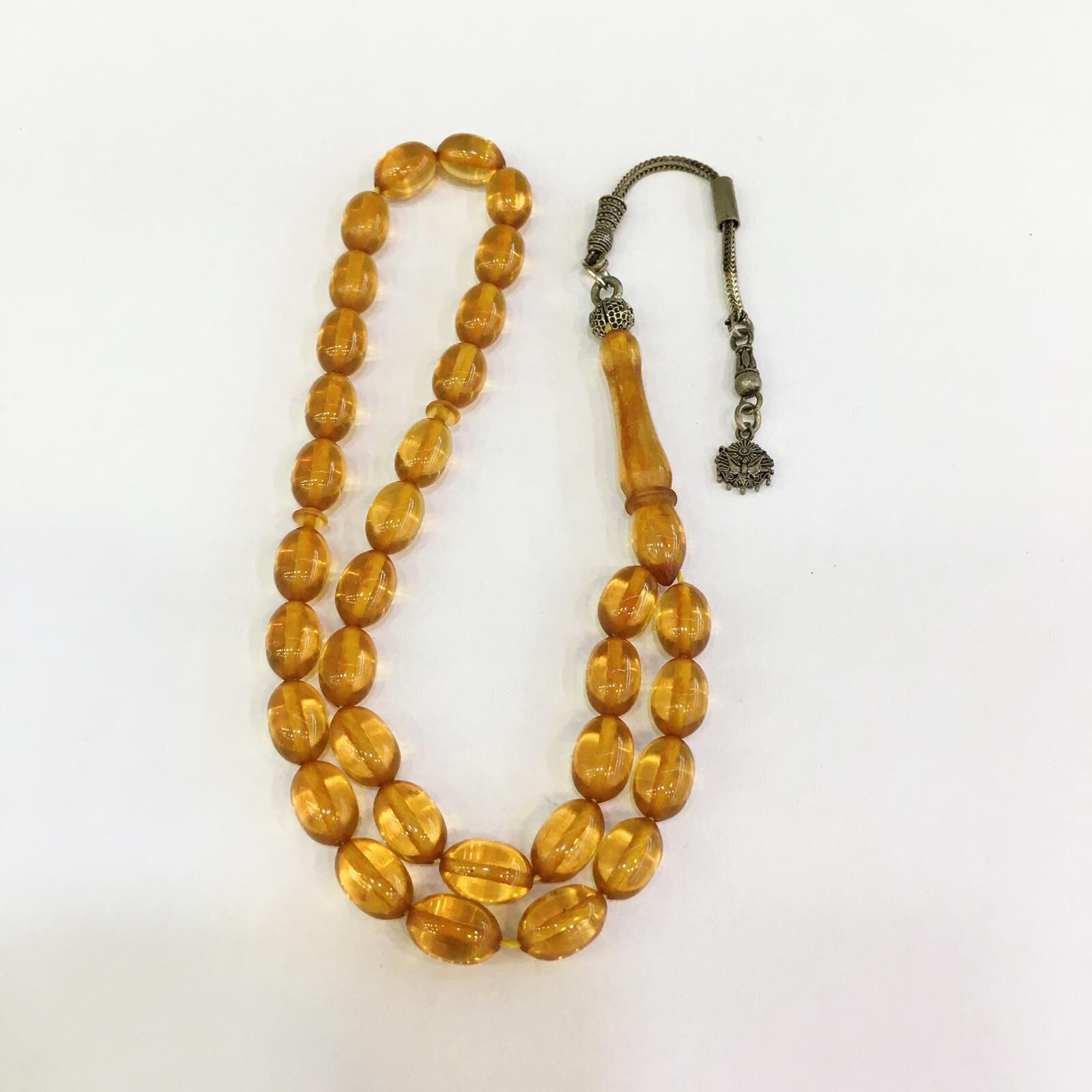 ATEŞ KEHRİBARI KAPSÜL KESİM TESBİH