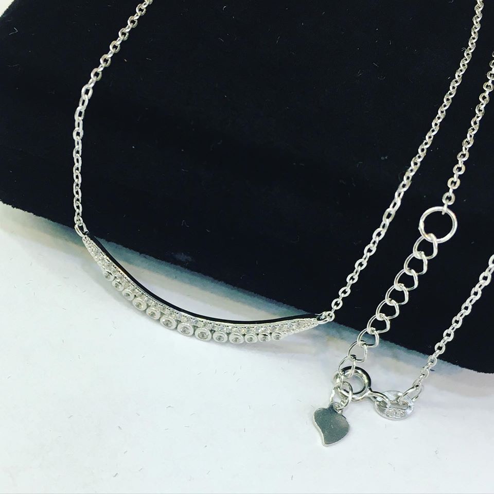 GÜMÜŞ ZİRKON TAŞLI KOLYE