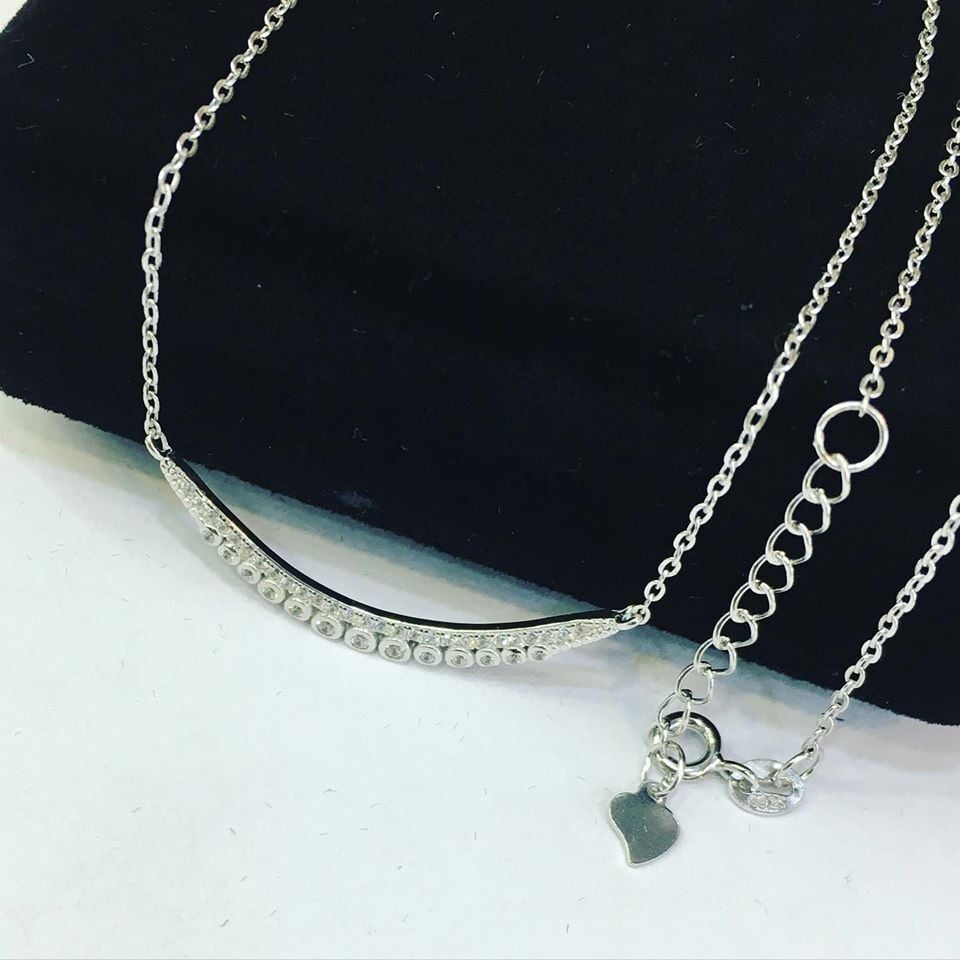 GÜMÜŞ ZİRKON TAŞLI KOLYE