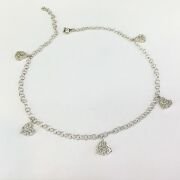 GÜMÜŞ ZİRKON TAŞLI KALPLİ HALHAL