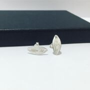 GÜMÜŞ MEKİK TELKARİ KÜÇÜK KÜPE