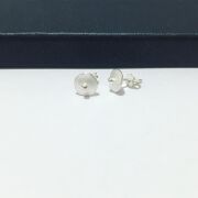 TELKARİ YUVARLAK MİNİK GÜMÜŞ KÜPE