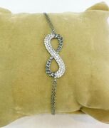 GÜMÜŞ ZİRKON TAŞLI SONSUZLUK BİLEKLİK