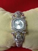 925 AYAR GÜMÜŞ MARKAZİT TAŞLI SAAT