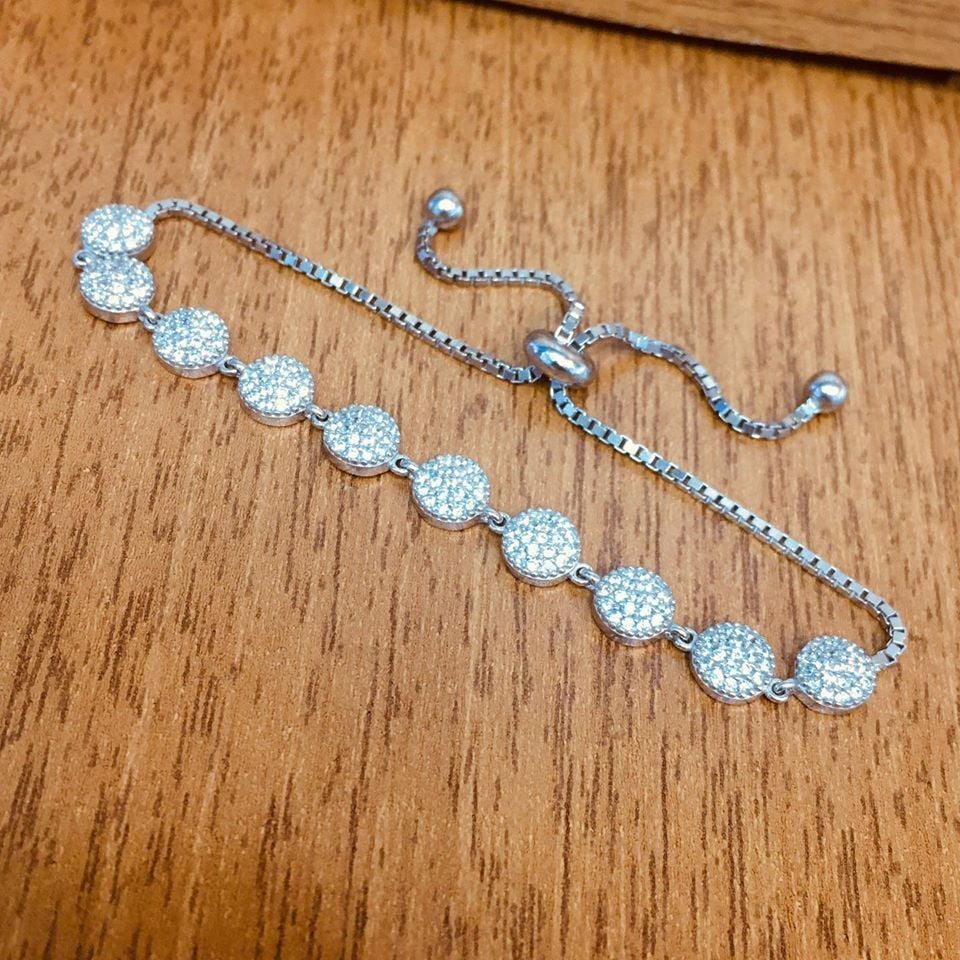 GÜMÜŞ ZİRKON TAŞLI BİLEKLİK