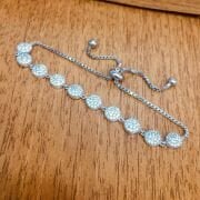 GÜMÜŞ ZİRKON TAŞLI BİLEKLİK