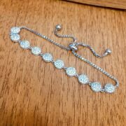 GÜMÜŞ ZİRKON TAŞLI BİLEKLİK