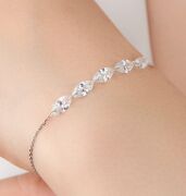 GÜMÜŞ MEKİK ZİRKON TAŞLI BİLEKLİK