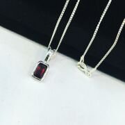 GÜMÜŞ LAL GRANET TAŞLI MİNİK KOLYE