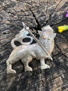 925 AYAR GÜMÜŞ ASLAN KRAL BROŞ