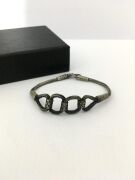 GÜMÜŞ KAZAZİYE OKSİTLİ BİLEKLİK