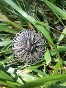 GÜMÜŞ TELKARİ KURBAĞA FİGÜRLÜ BROŞ