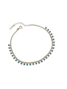 GÜMÜŞ FİRUZE TURKUAZ TAŞLI HALHAL