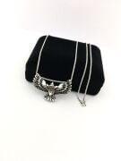 GÜMÜŞ KARTAL ERKEK KOLYE