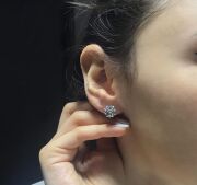 GÜMÜŞ DORİSSA DORİKA TOPLU KAFES KÜPE