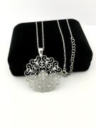 GÜMÜŞ YAŞAM ÇİÇEĞİ KOLYE