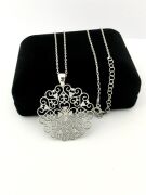 GÜMÜŞ YAŞAM ÇİÇEĞİ KOLYE