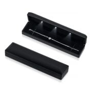 IŞIKLI SİYAH LÜKS TAKI KUTUSU BİLEKLİK HEDİYE KUTUSU