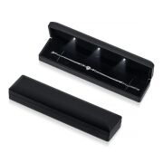 IŞIKLI SİYAH LÜKS TAKI KUTUSU BİLEKLİK HEDİYE KUTUSU